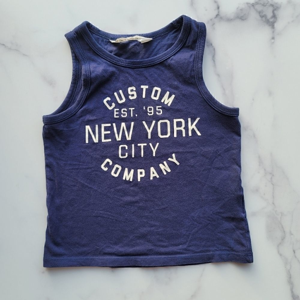 H&M NYC navy tank top 2 for $10